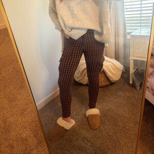 Urban Outfitters Brown Plaid Pants